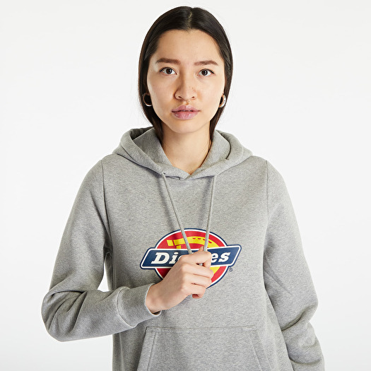 Felpe Dickies Icon Logo Hoodie Grey Melange Footshop