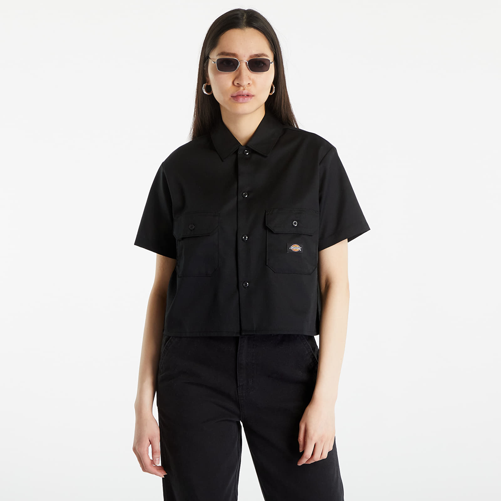 Skjorter Dickies Short Sleeve Work Shirt Black