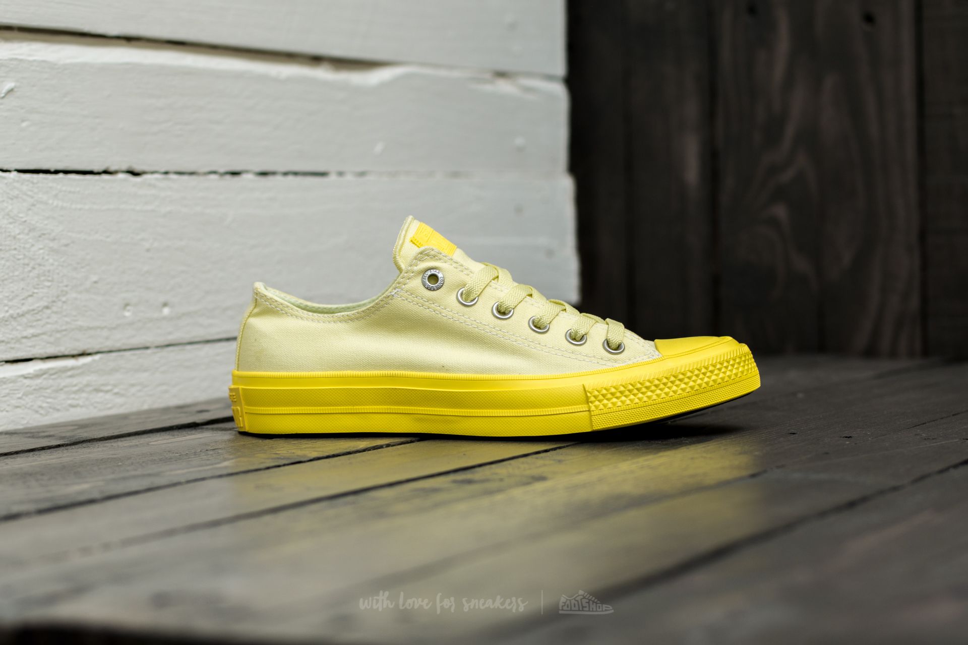 Damen Sneaker und Schuhe Converse Chuck Taylor Alla Star II OX Lemon Haze/ Fresh Yellow