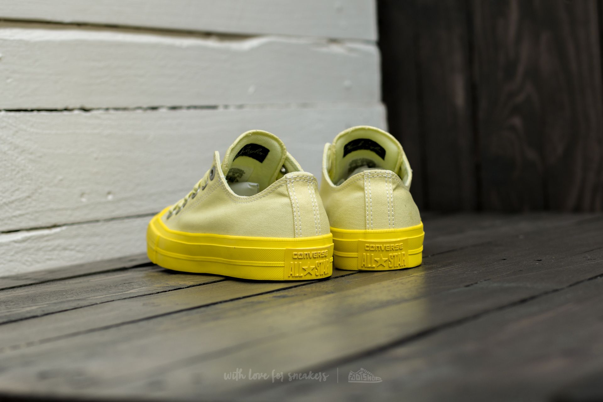 Damen Sneaker und Schuhe Converse Chuck Taylor Alla Star II OX Lemon Haze/ Fresh Yellow