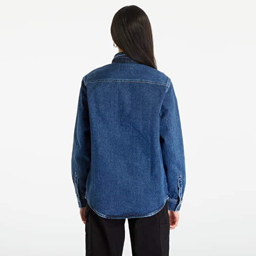 Jackets Carhartt WIP Salinac Shirt Jacket Blue Stone Washed