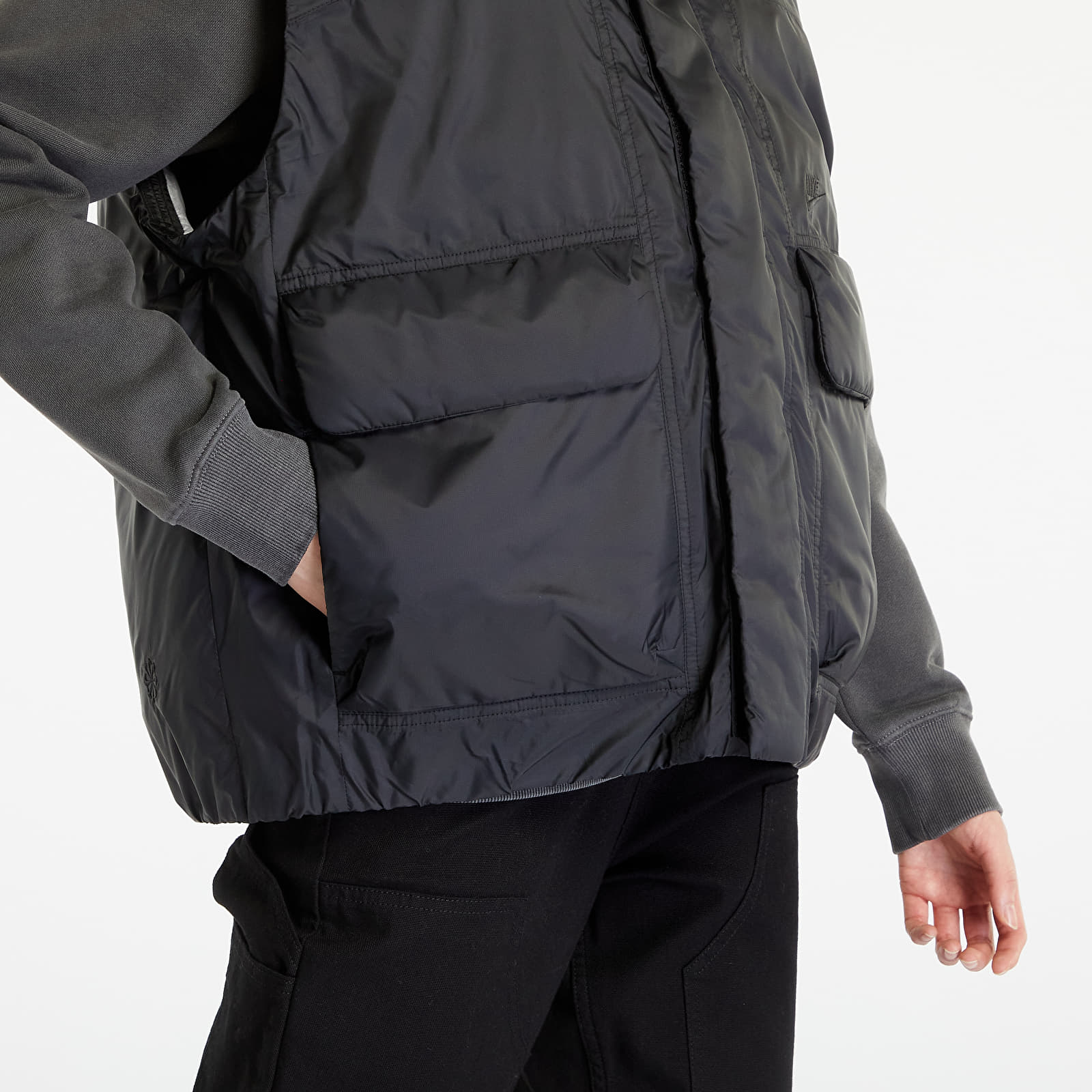 Vester Nike Sportswear Tech Pack Therma-FIT ADV Repel Woven Vest Black/ Black
