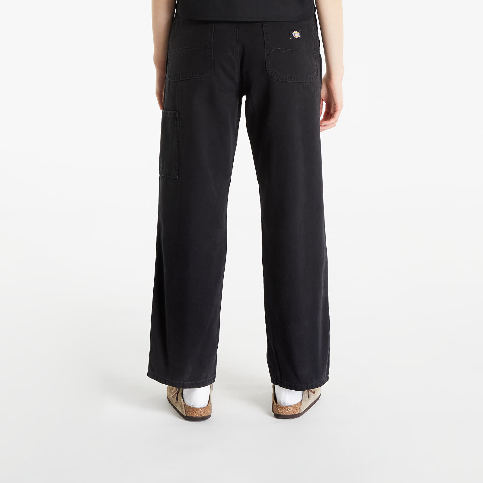 Blugi Dickies Duck Canvas Trousers Stone Washed Black
