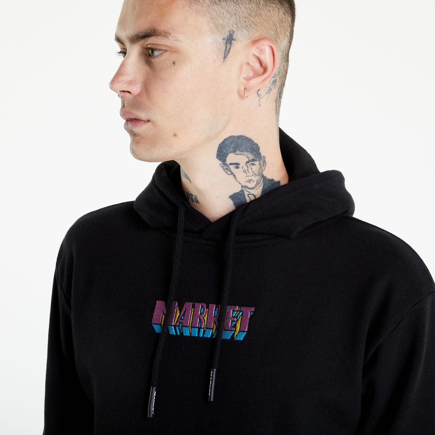 Sudaderas MARKET Smiley Into The Unknown Black