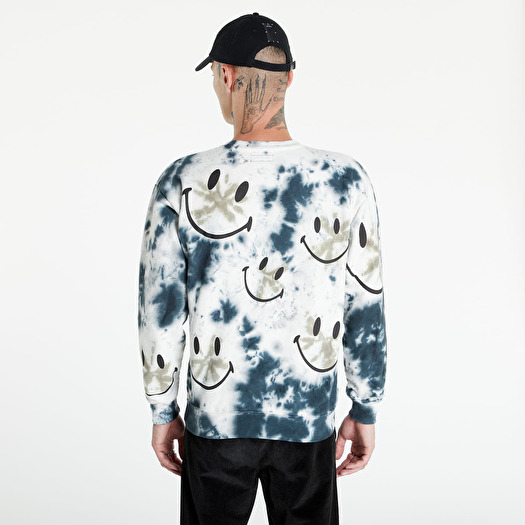 Sweatshirt MARKET Smiley Shibori Dye Crewneck Sweatshirt