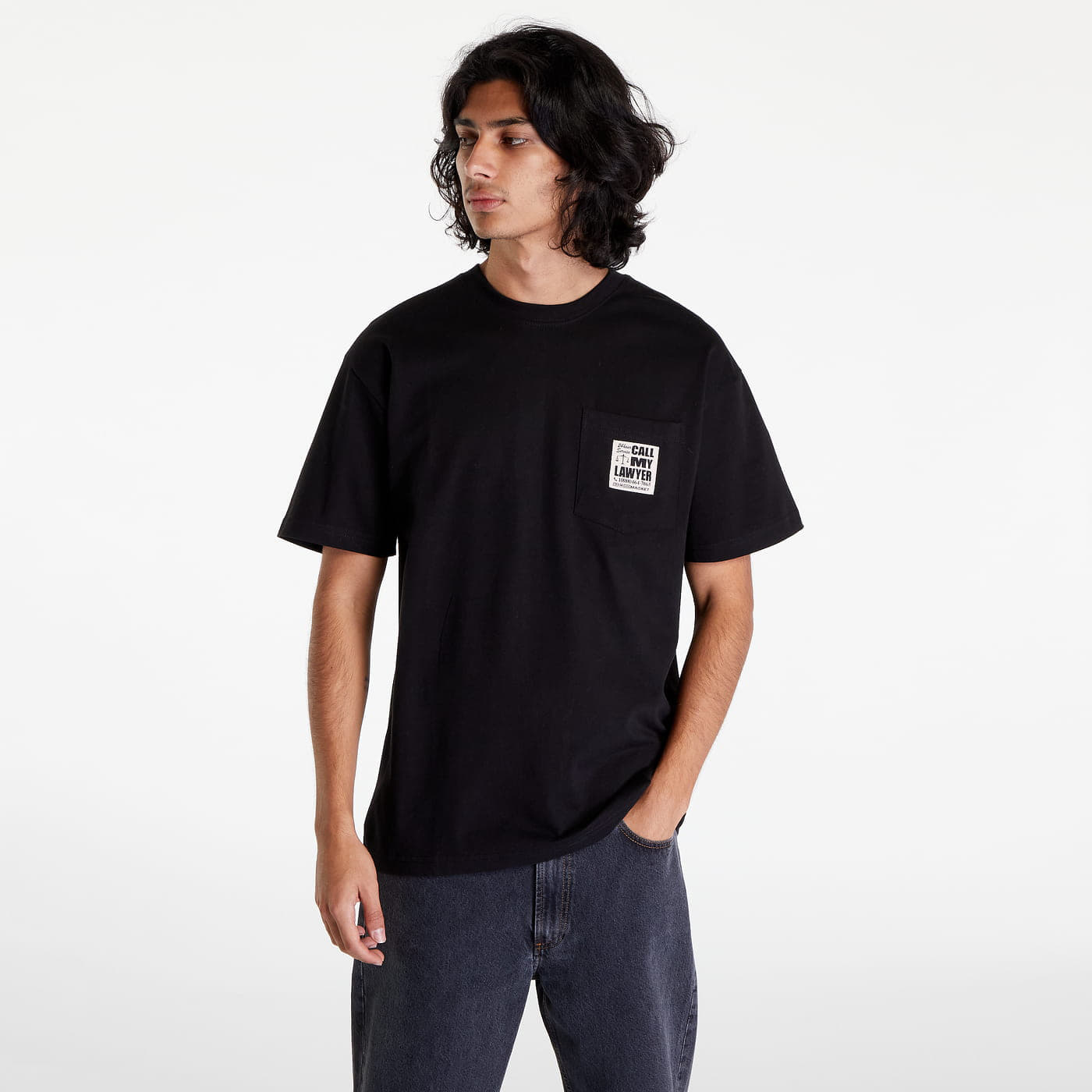 T-shirts MARKET 24 Hr Lawyer Service Pocket Tee Black