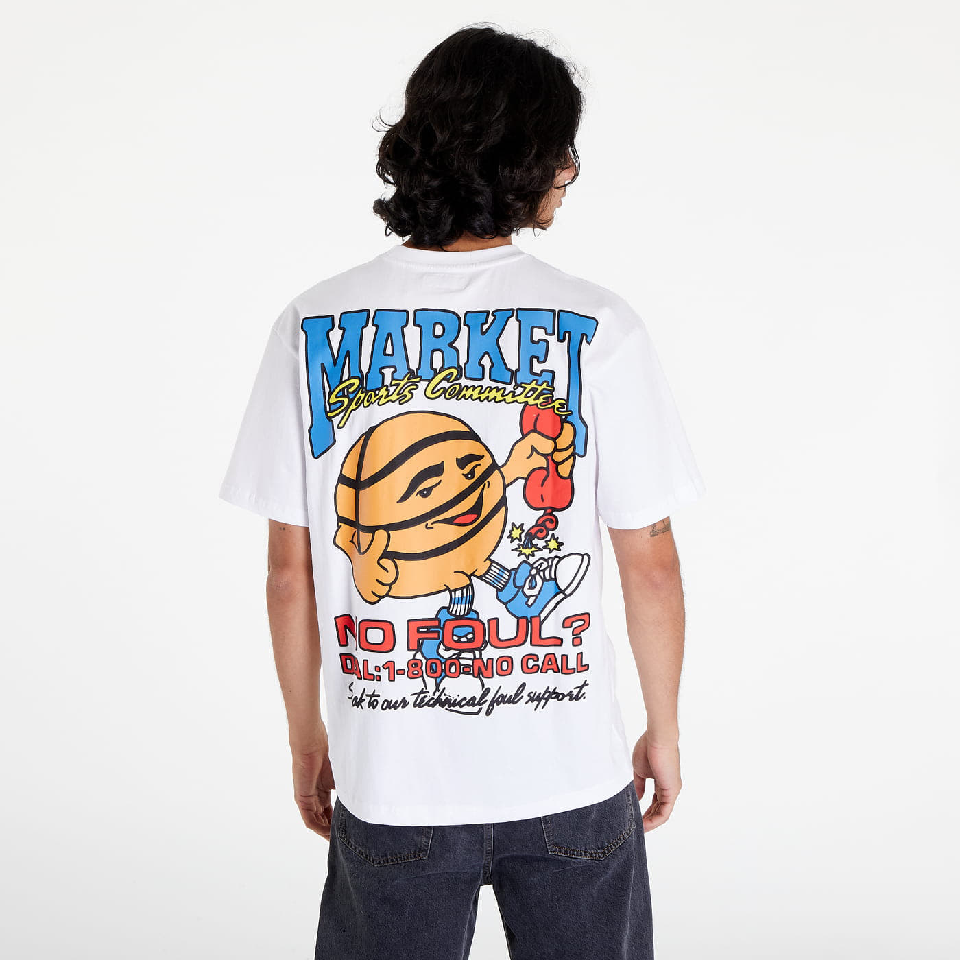 T-shirts MARKET Sports Committee T-Shirt White