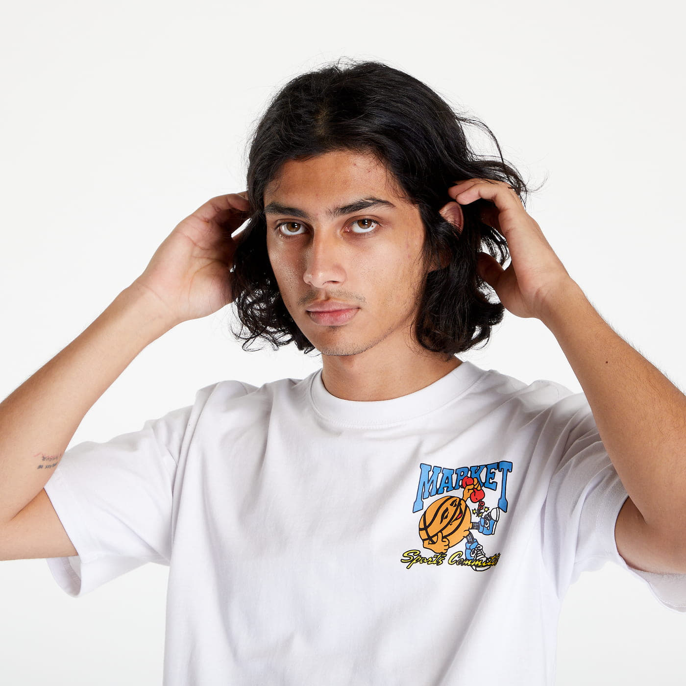 T-shirts MARKET Sports Committee T-Shirt White