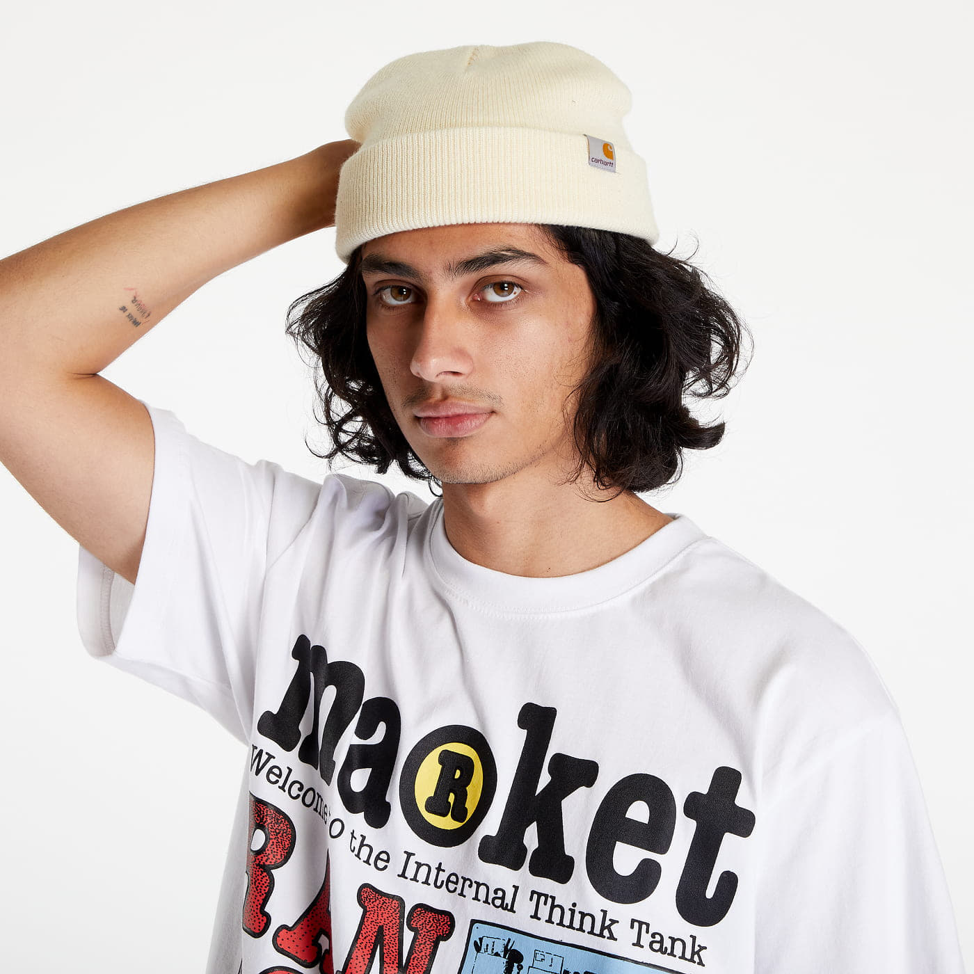 T-shirts MARKET Random Workshop Think Tank Tee White