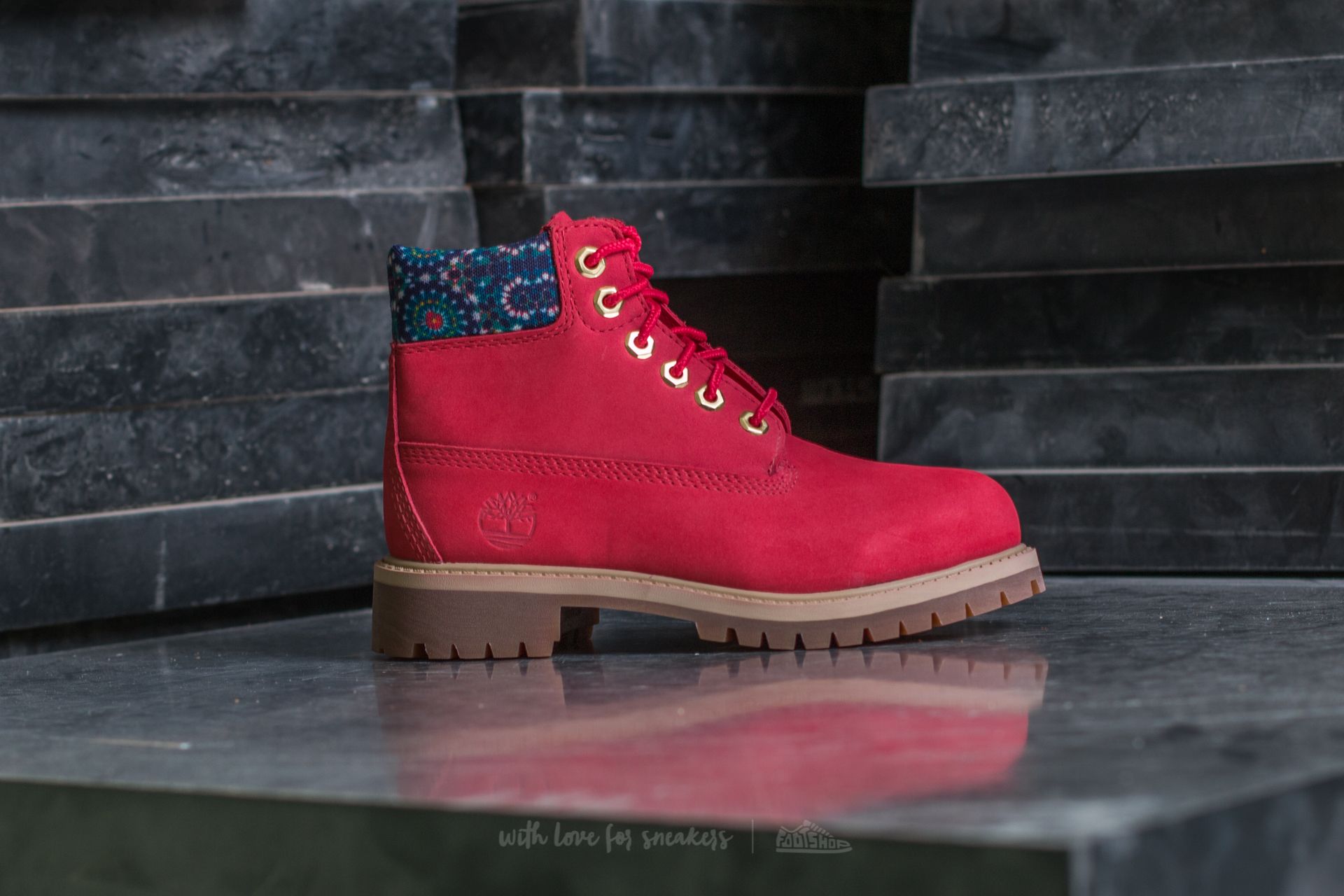Joggesko og sko for barn Timberland 6 In Premium Wp Boot Geranium