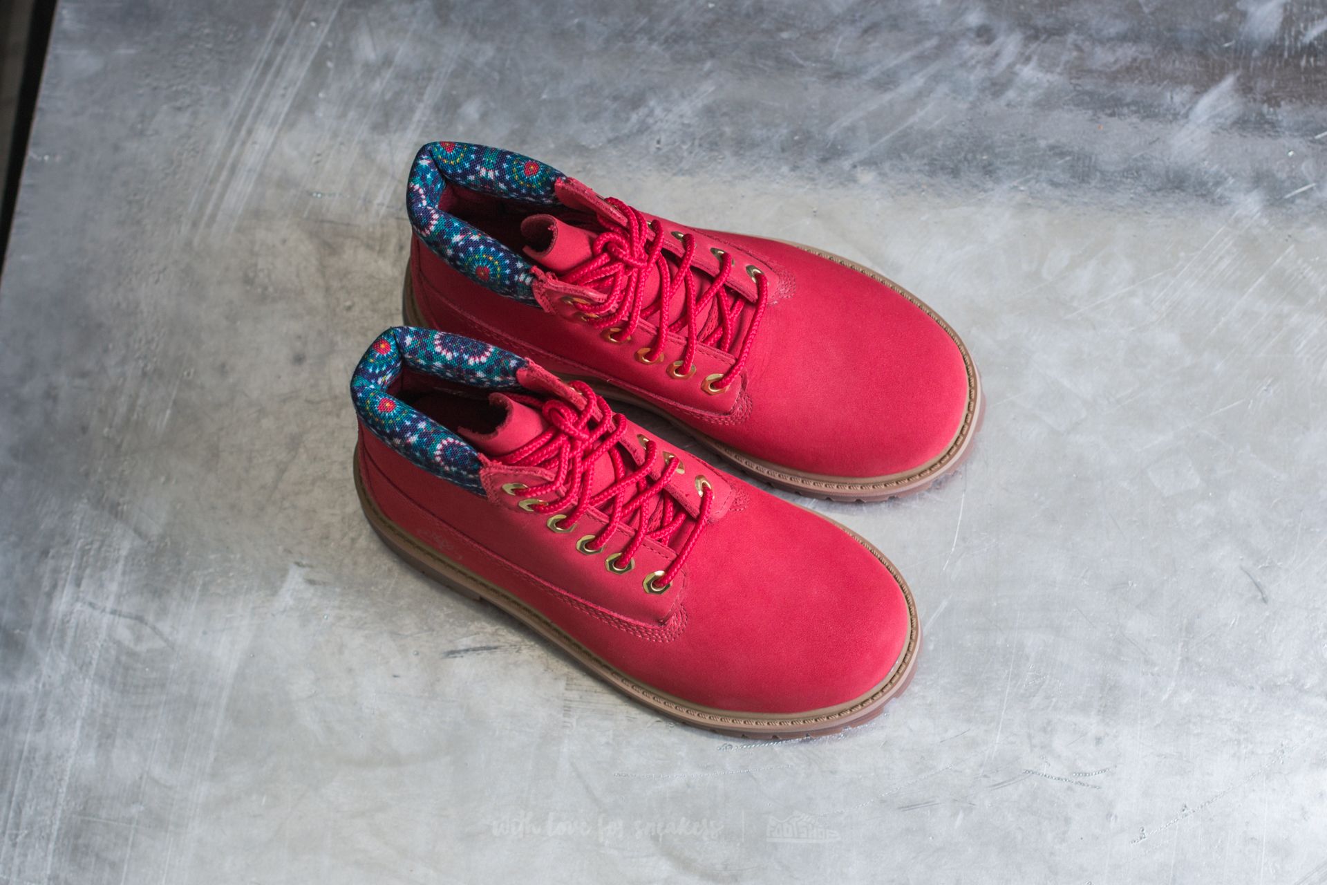 Joggesko og sko for barn Timberland 6 In Premium Wp Boot Geranium