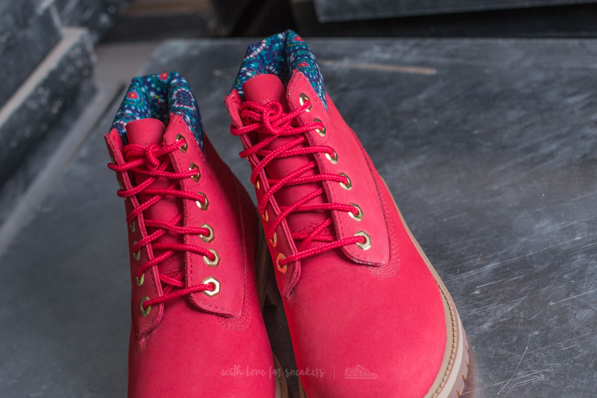 Joggesko og sko for barn Timberland 6 In Premium Wp Boot Geranium