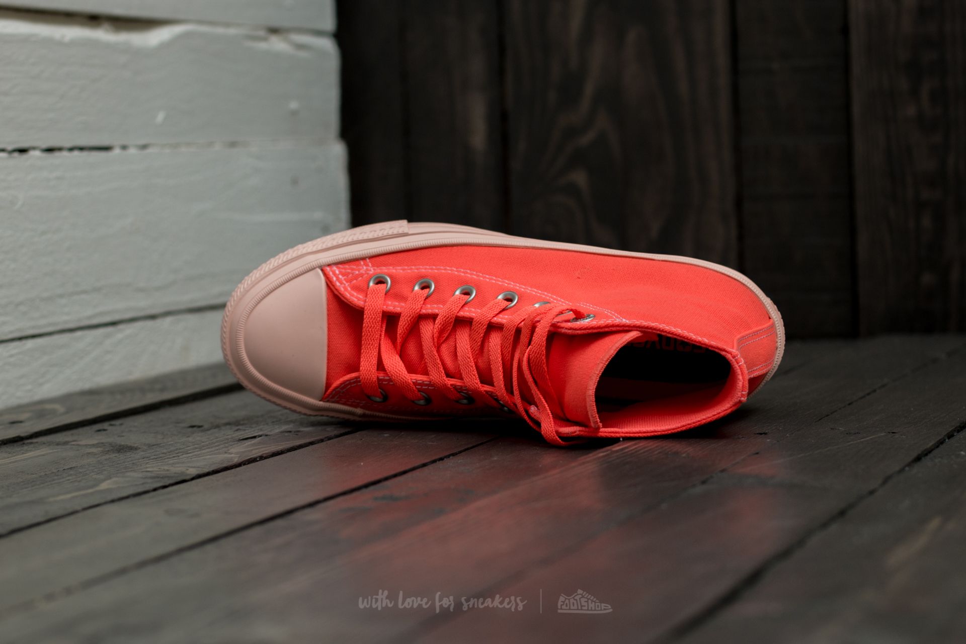 Dámske topánky a tenisky Converse Chuck Taylor II All Stars Hyper Orange/ Sunset Glow