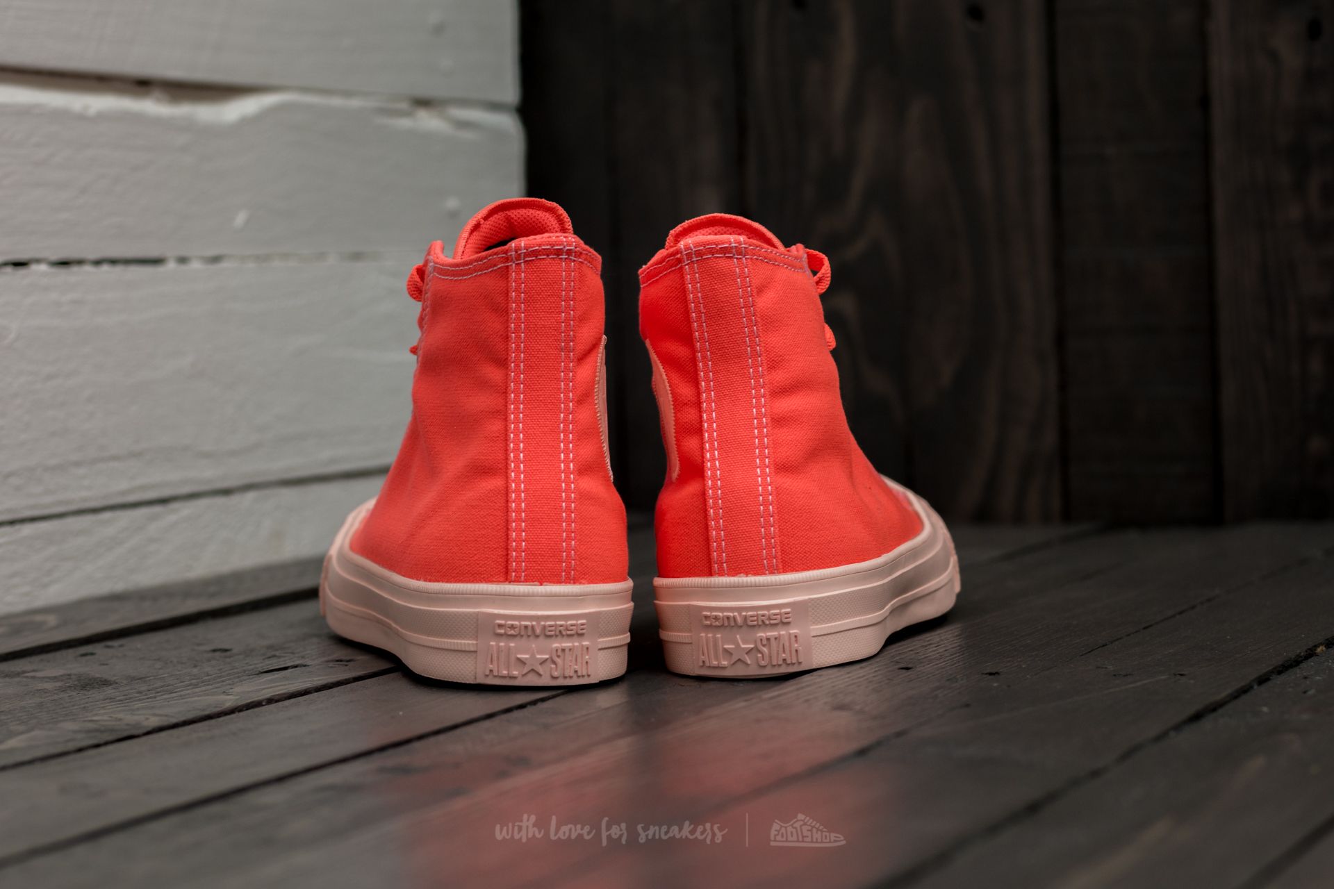 Dámske topánky a tenisky Converse Chuck Taylor II All Stars Hyper Orange/ Sunset Glow