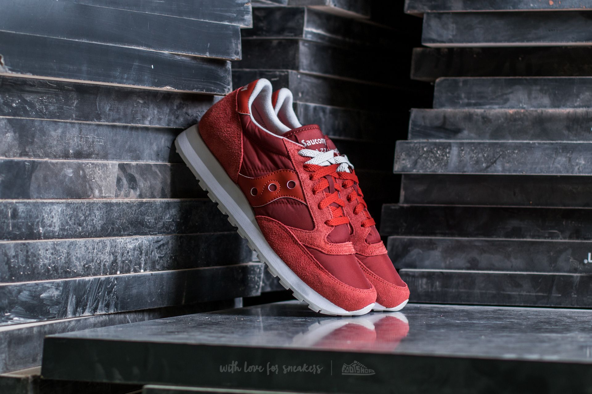 Chaussures et baskets homme Saucony Jazz Original Red Rouge