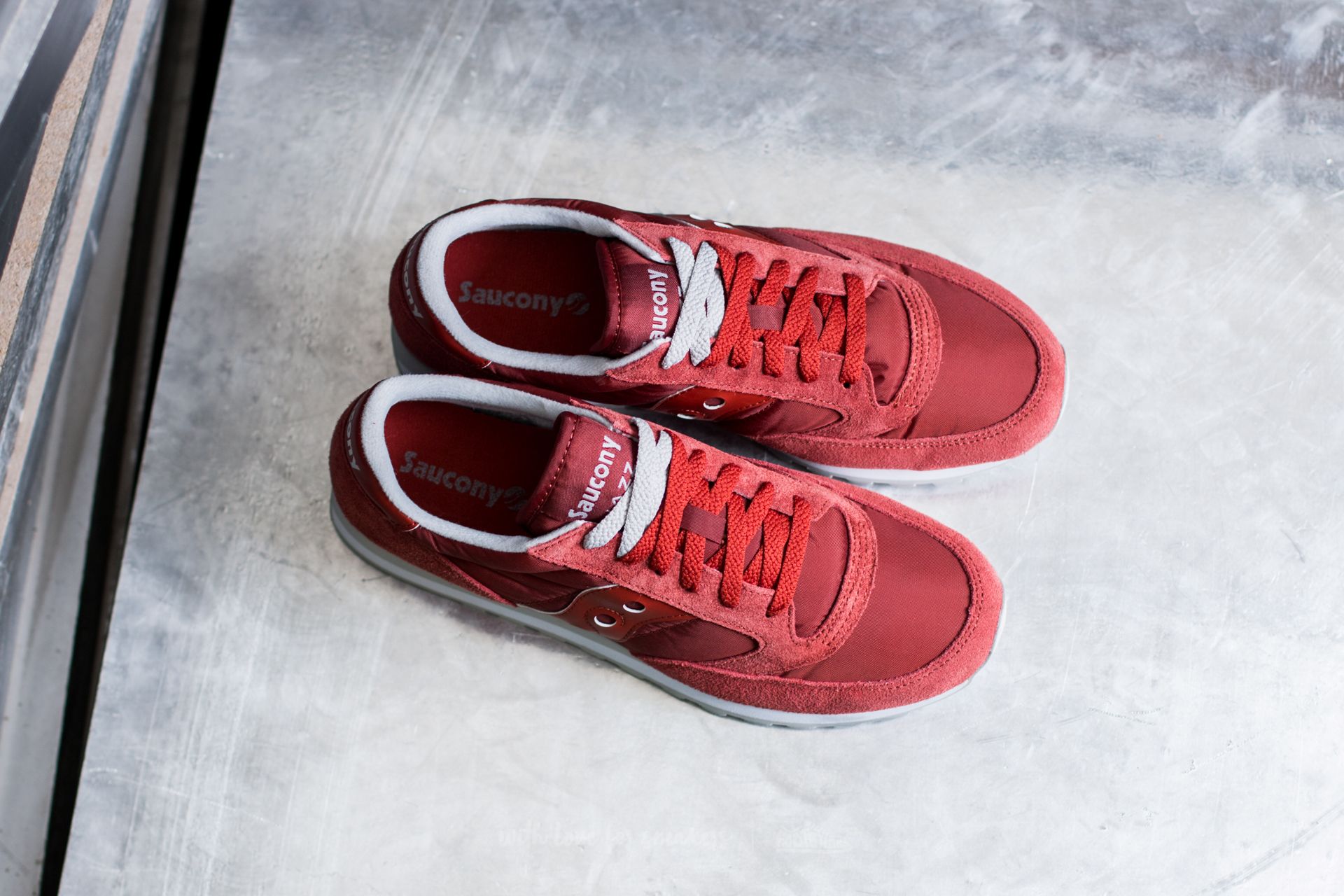 Saucony jazz shop original red