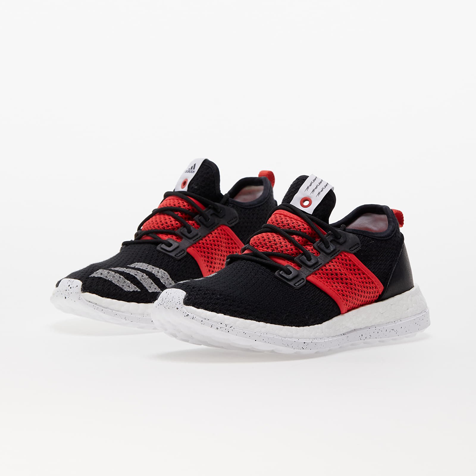 Herren Sneaker und Schuhe adidas Pure Boost ZG Primeknit Livestock Core Black Ftw White Bright Red Footshop