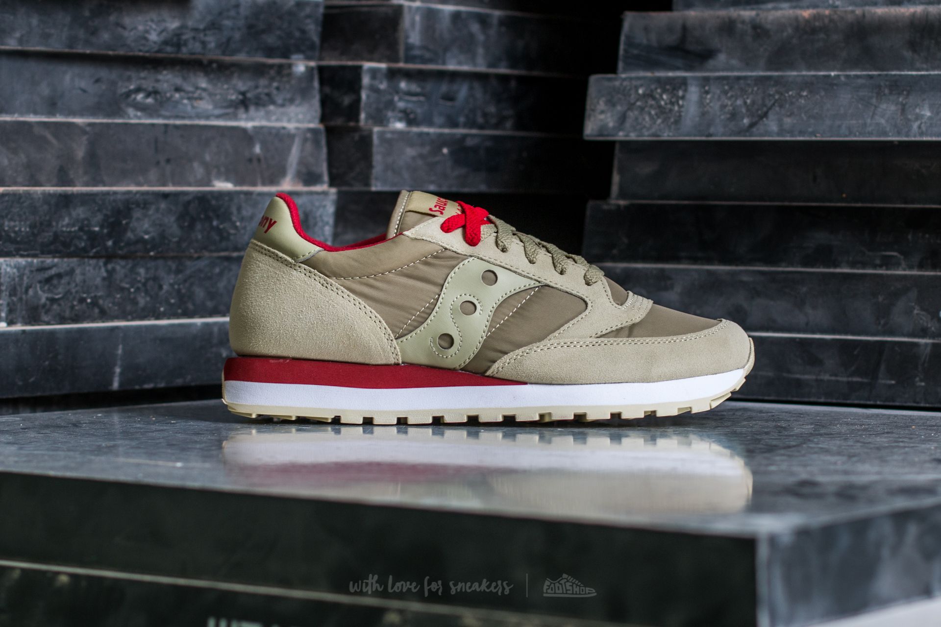 Herenschoenen Saucony Jazz Original Light Tan Footshop