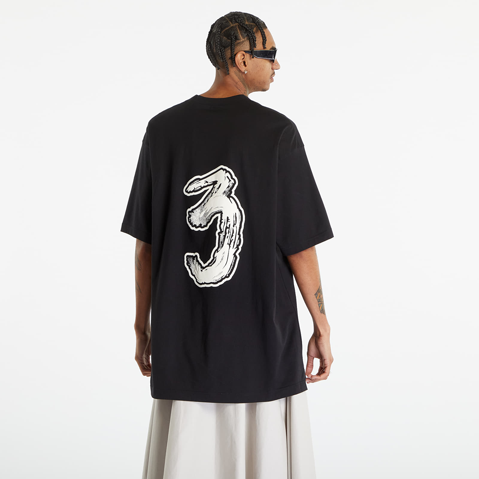 Y-3 Graphic Logo Short Sleeve T-Shirt Black | Footshop