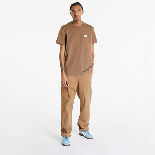 T-shirts Calvin Klein Jeans Shrunken Badge Tee Shitake Footshop