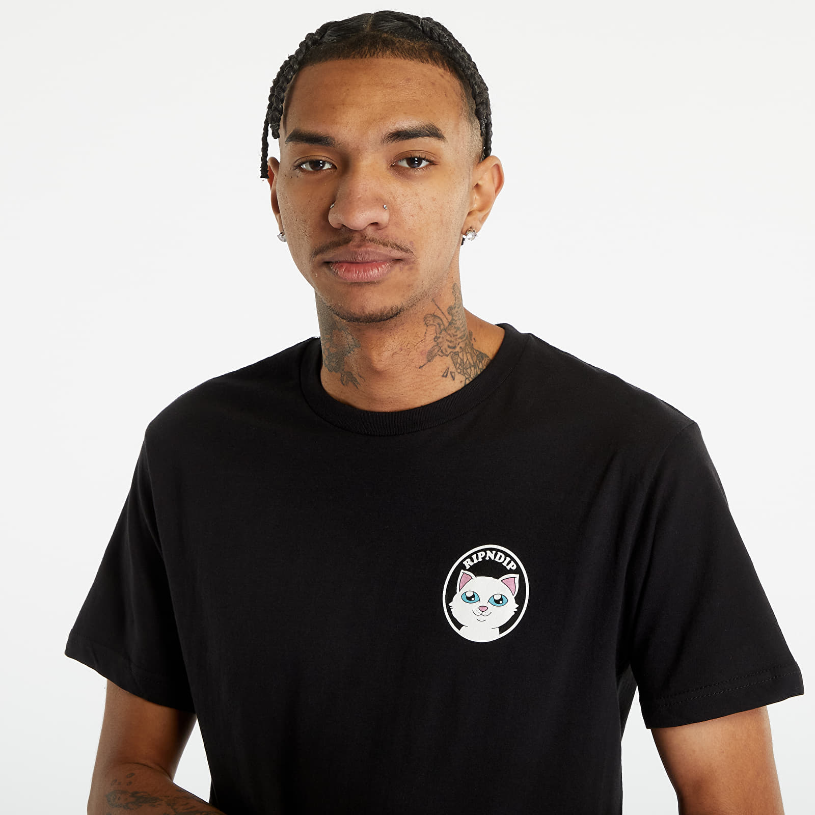 T-shirts RIPNDIP Stop Being A Pussy Tee Black