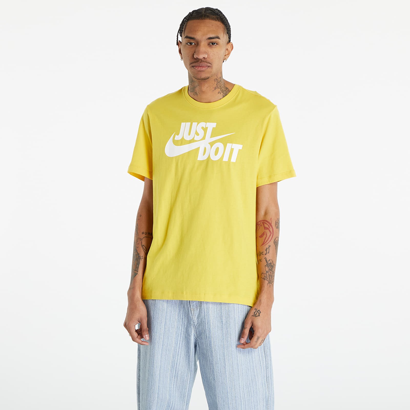 T-shirts Nike Sportswear Just Do It Swoosh Tee Yellow