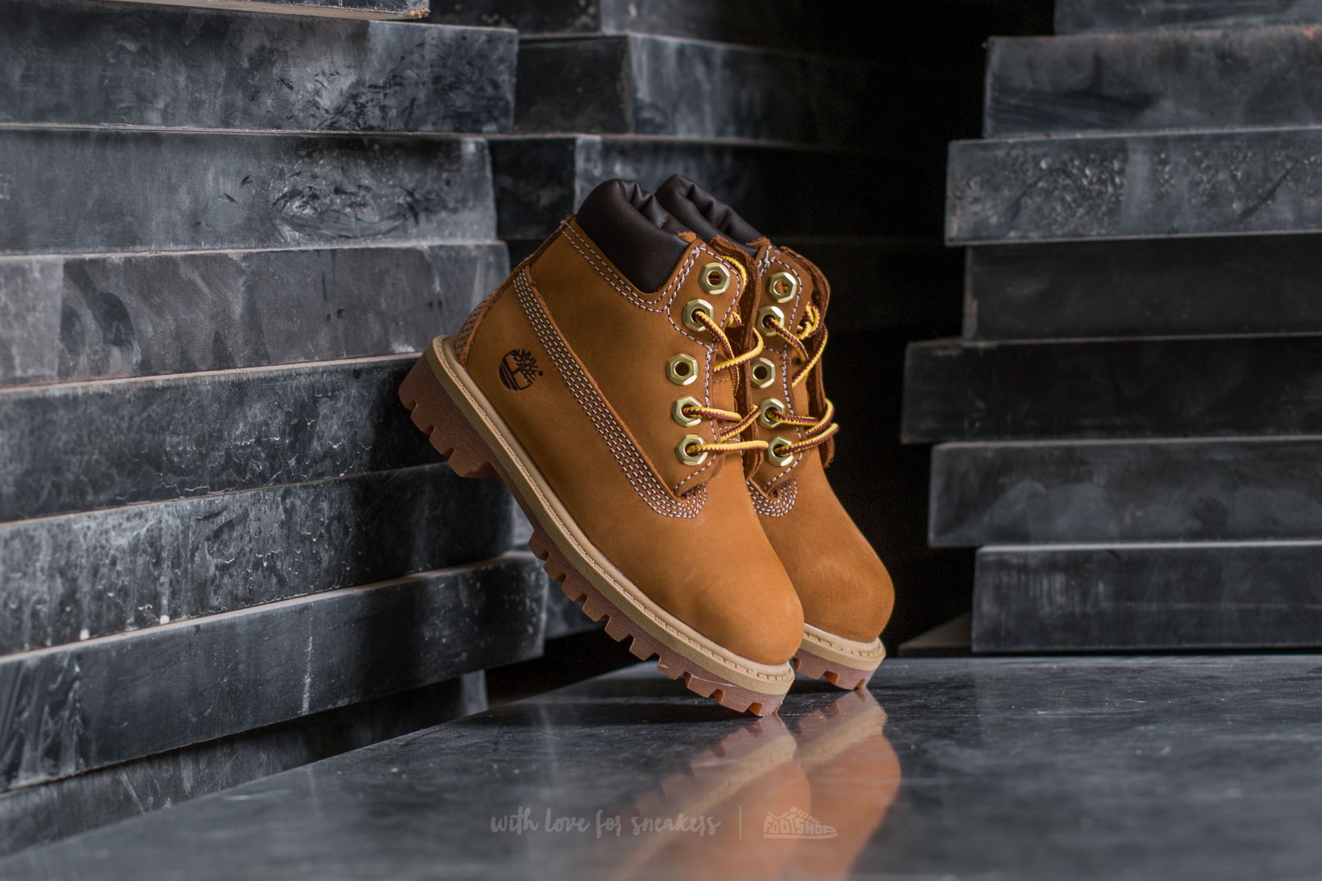 Detské tenisky a topánky Timberland 6 In Premium Wheat/ Nubuc/ Yellow
