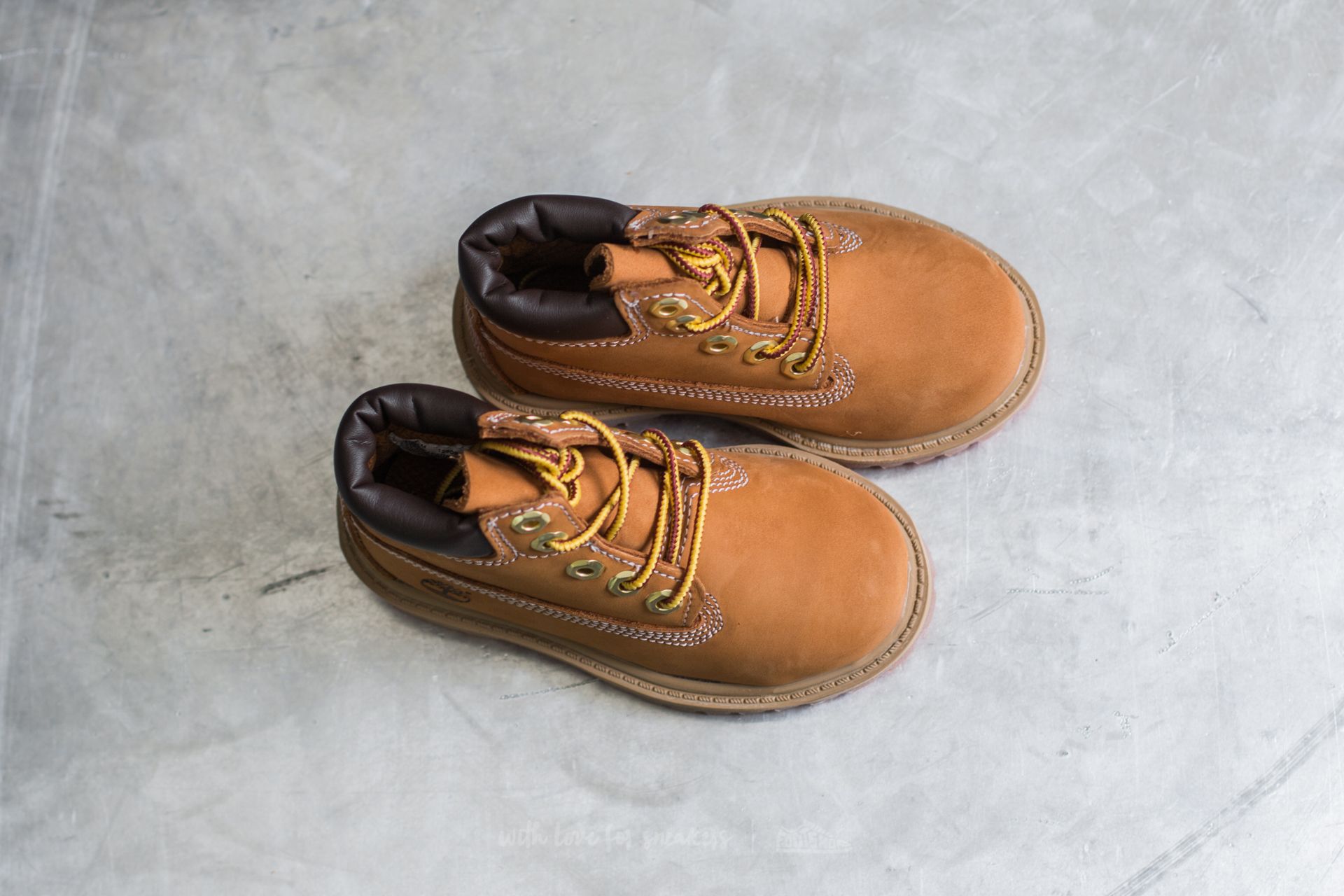 Detské tenisky a topánky Timberland 6 In Premium Wheat/ Nubuc/ Yellow