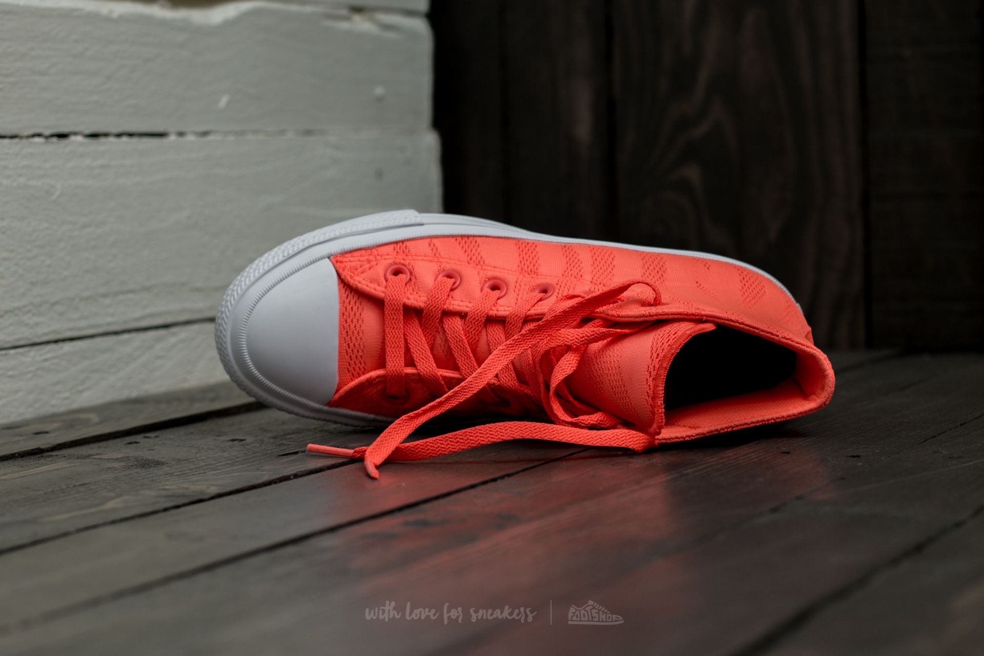 Férfi cipők Converse Chuck Taylor All Star II Hi Hyper Orange/ White/ Gum
