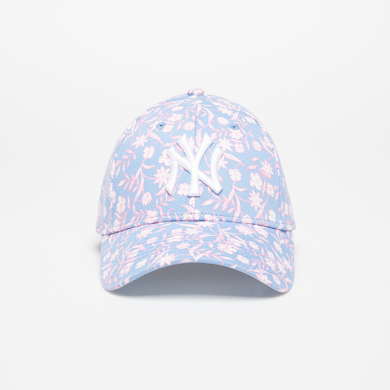 Καπέλα New Era New York Yankees Floral Womens 9FORTY Cap Light Blue/ Pink/ White