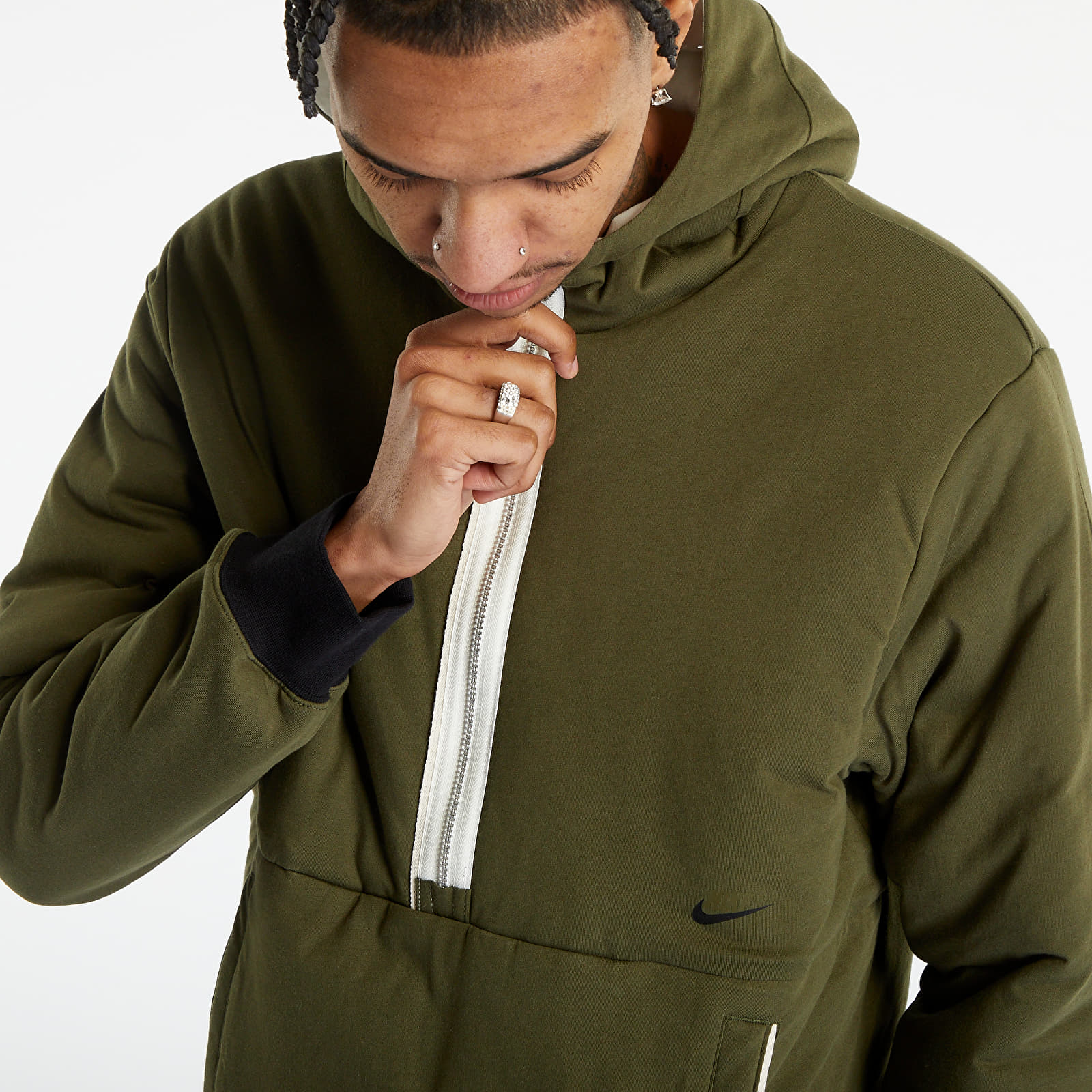 nike winter half zip hoodie