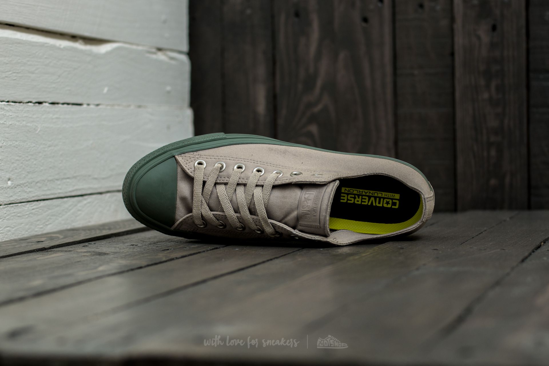 Herresko Converse Chuck Taylor All Star II Ox Vintage Khaki/ Olive Submarine