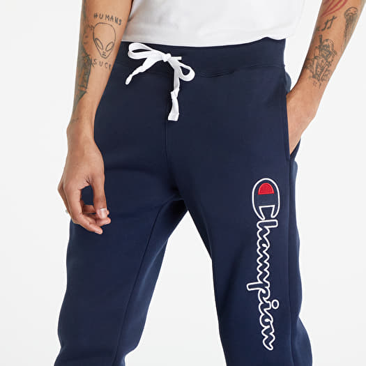 Pants | Champion Pants Navy Cuff Cotton Footshop Organic Jogger Rib
