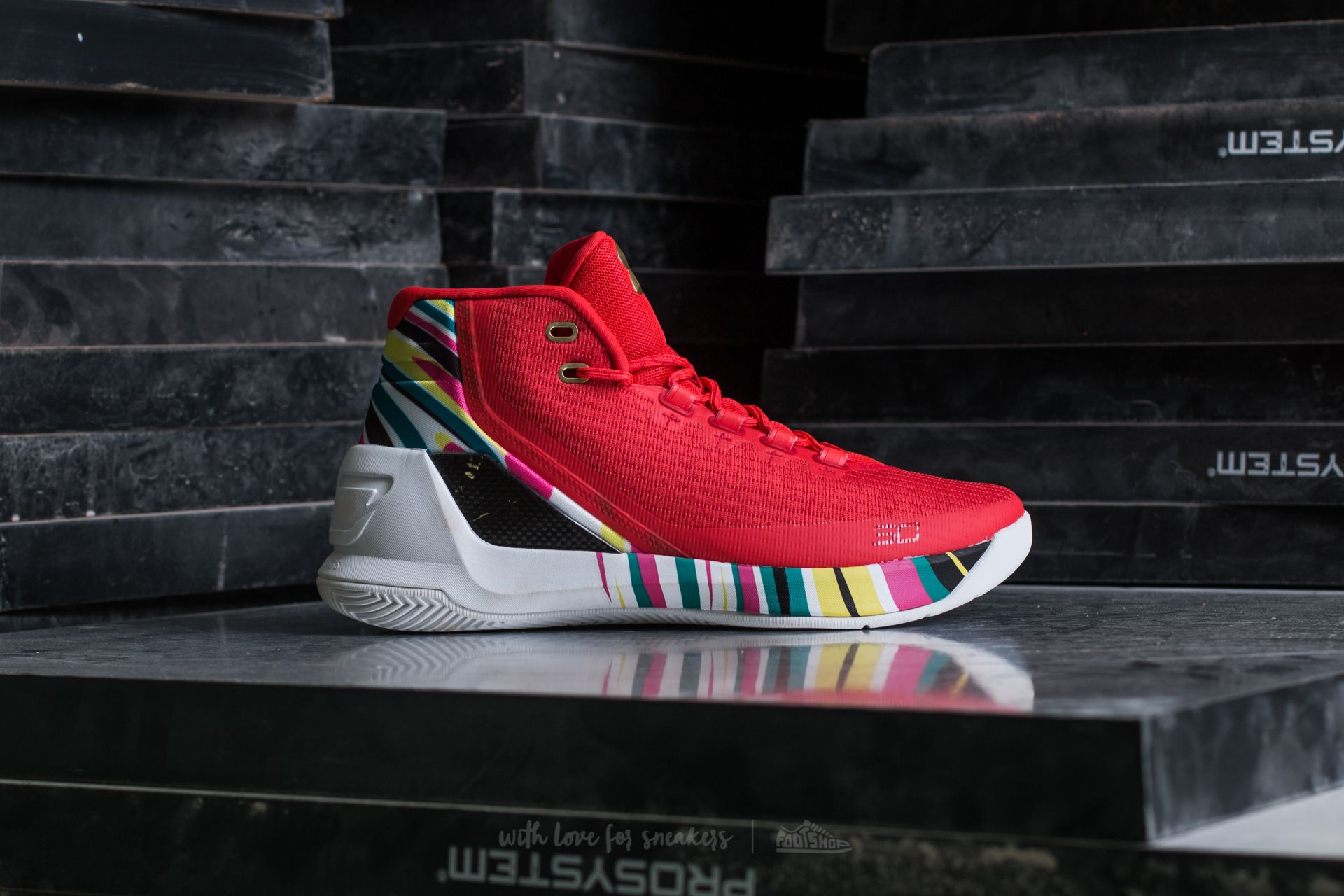 UA Curry 3 Chinese New Year Men's - 1269279-984 - US