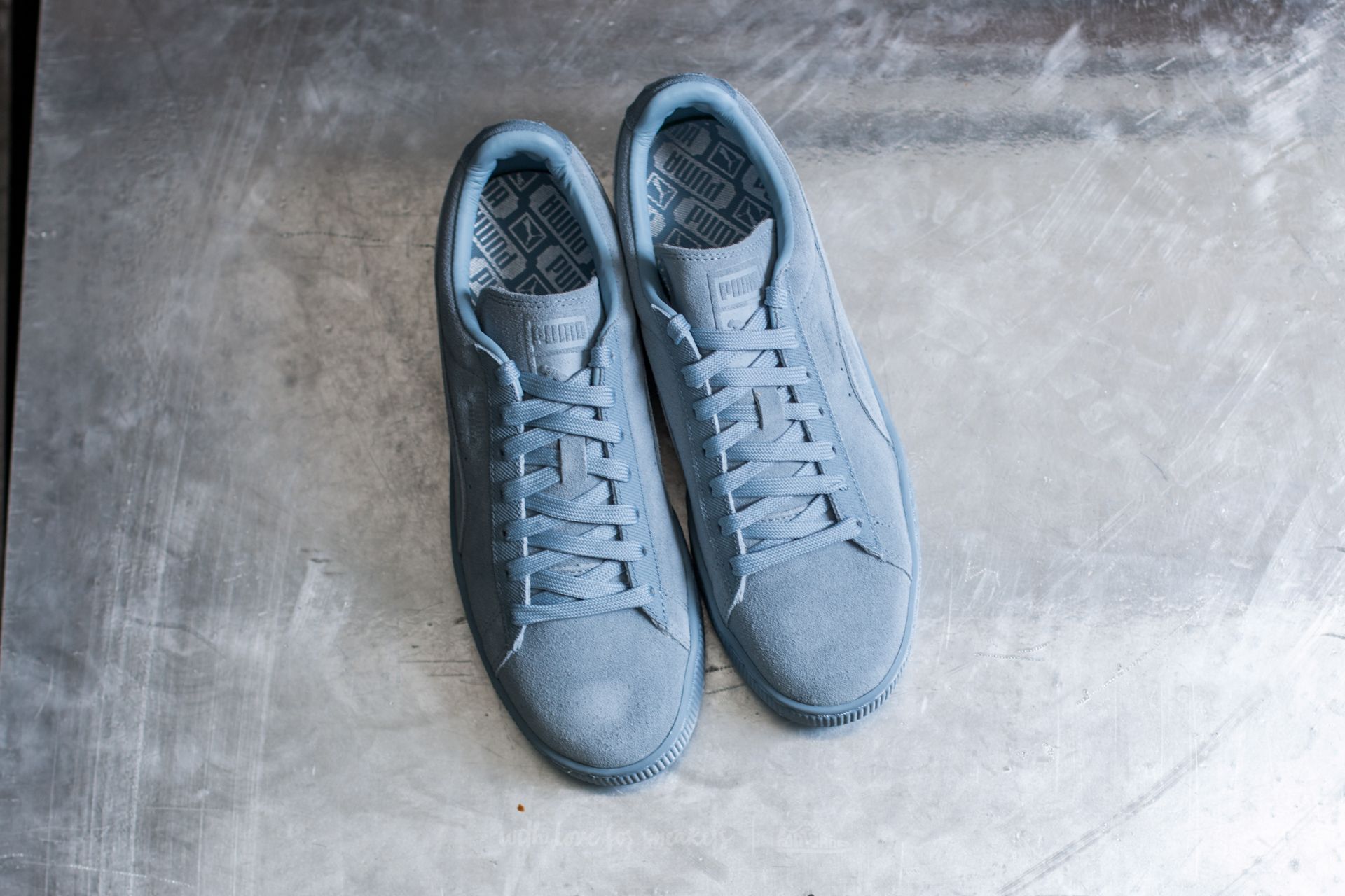 Shoes Puma Suede Classic Tonal Blue Fog Footshop