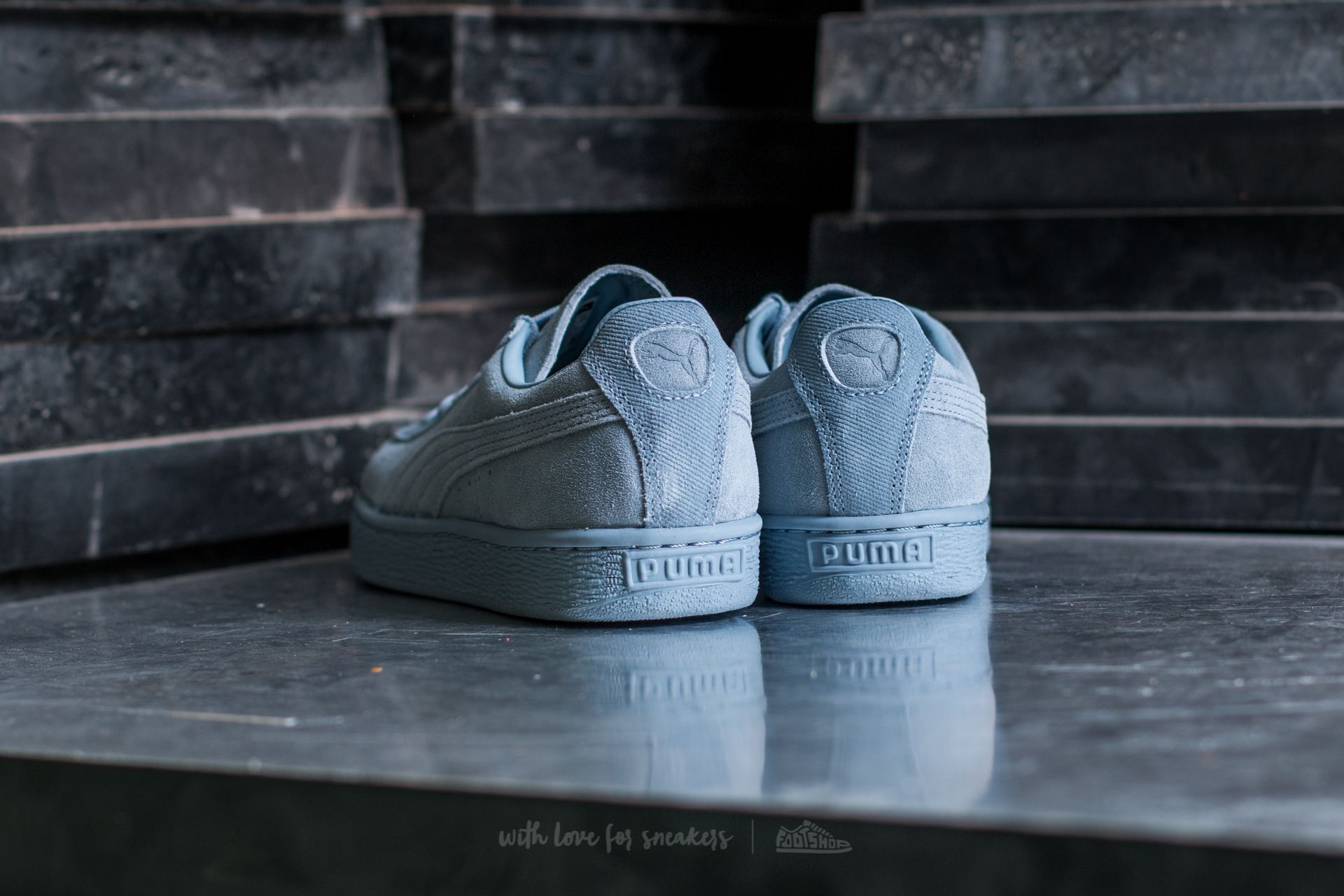 Puma suede classic bleu foncé shop