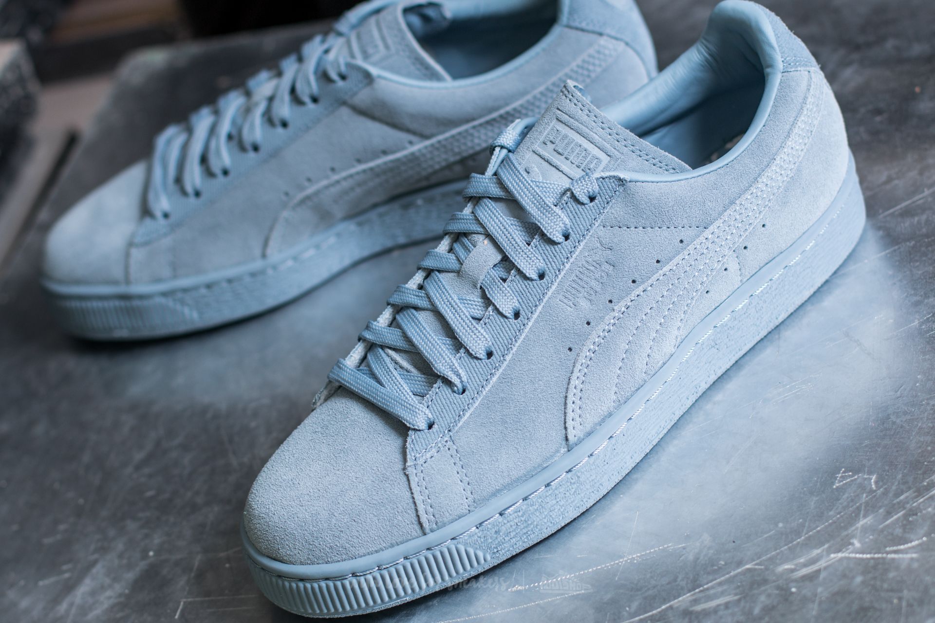 Shoes Puma Suede Classic Tonal Blue Fog Footshop