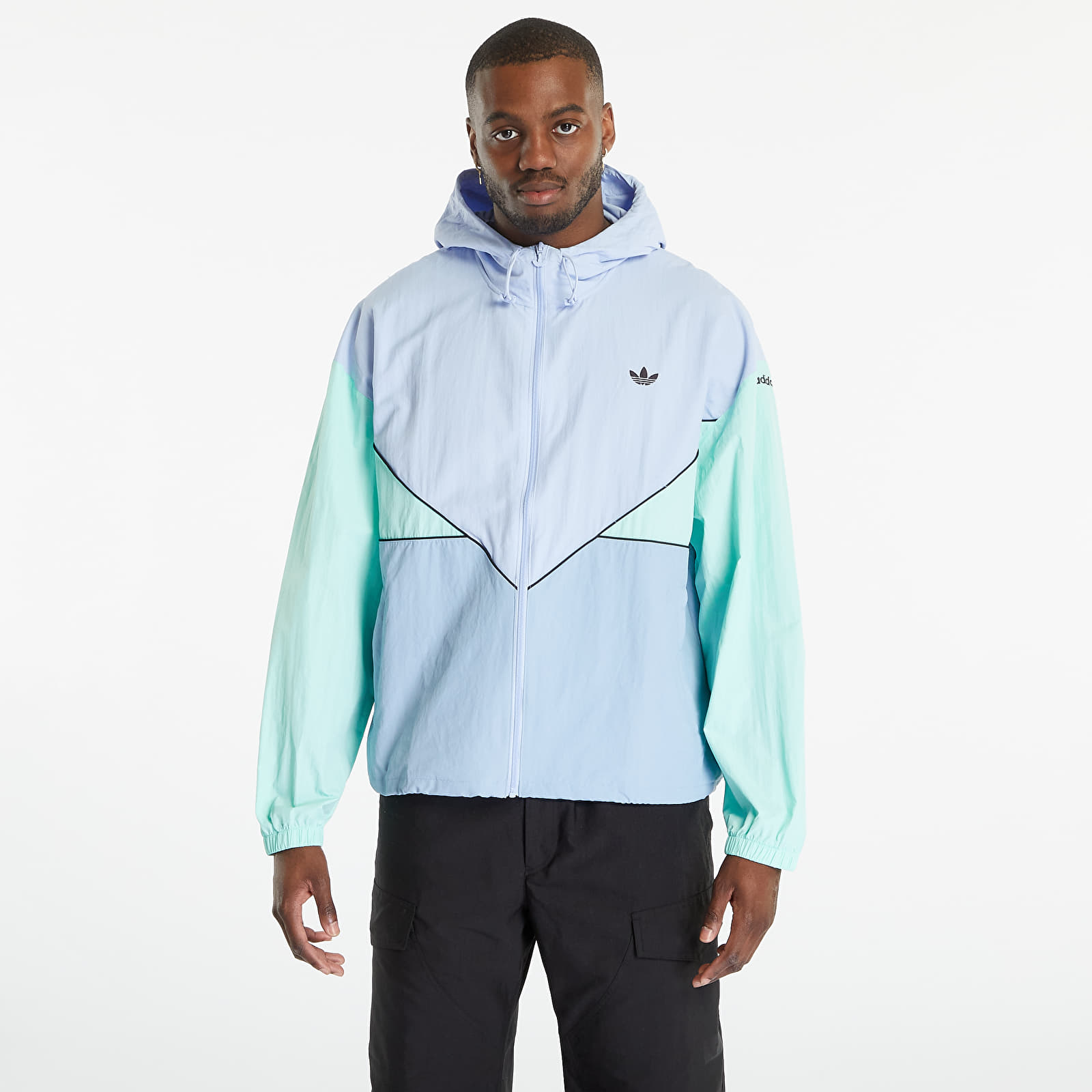 Vestes adidas Adicolor Seasonal Archive Windbreaker Bludaw/ Ambient Sky/  Easy Green | Footshop