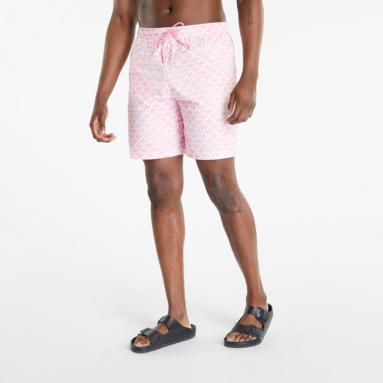 Shorts adidas Graphics Monogram Allover Print Short Bliss Pink