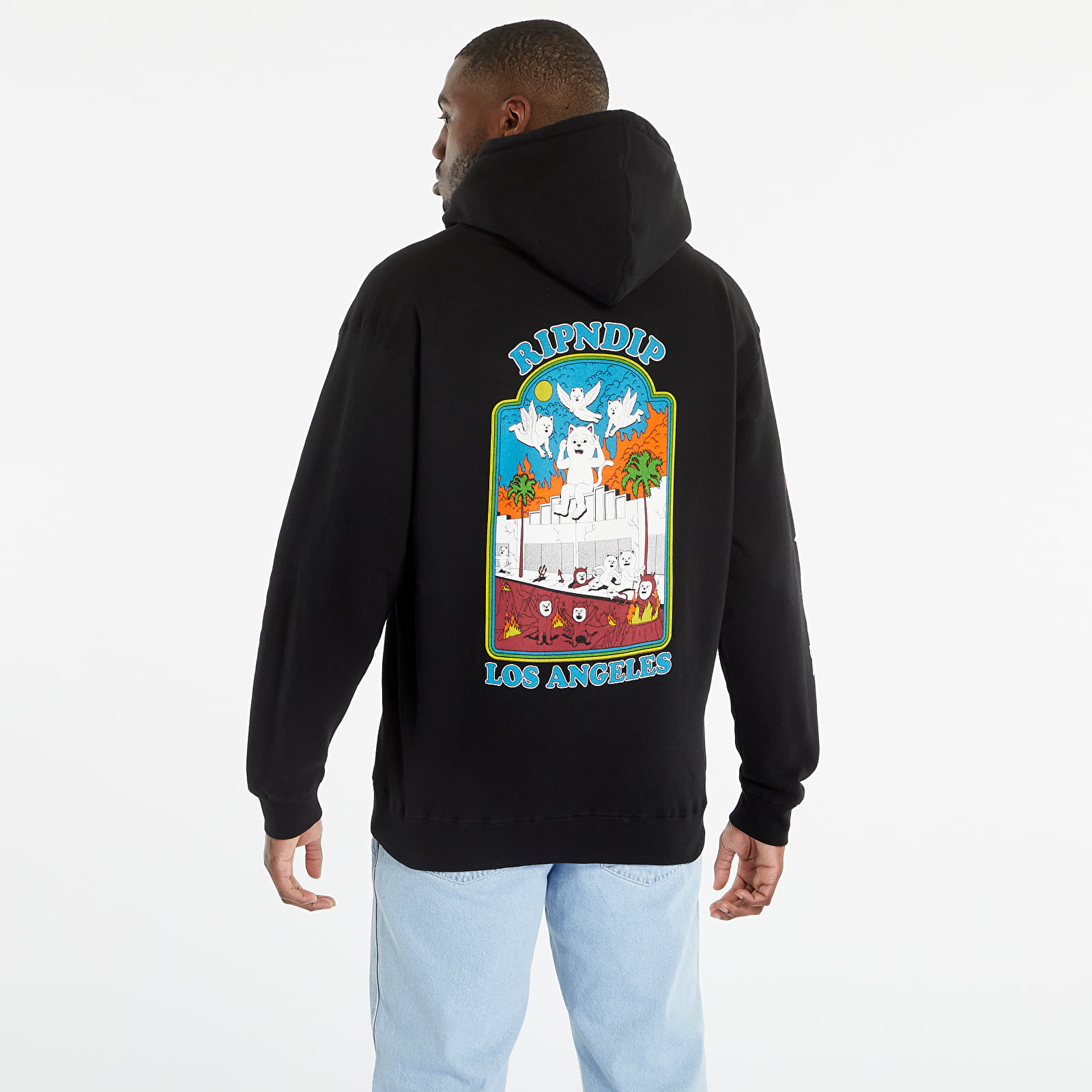 Φούτερ RIPNDIP Heaven On Earth Hoodie Black