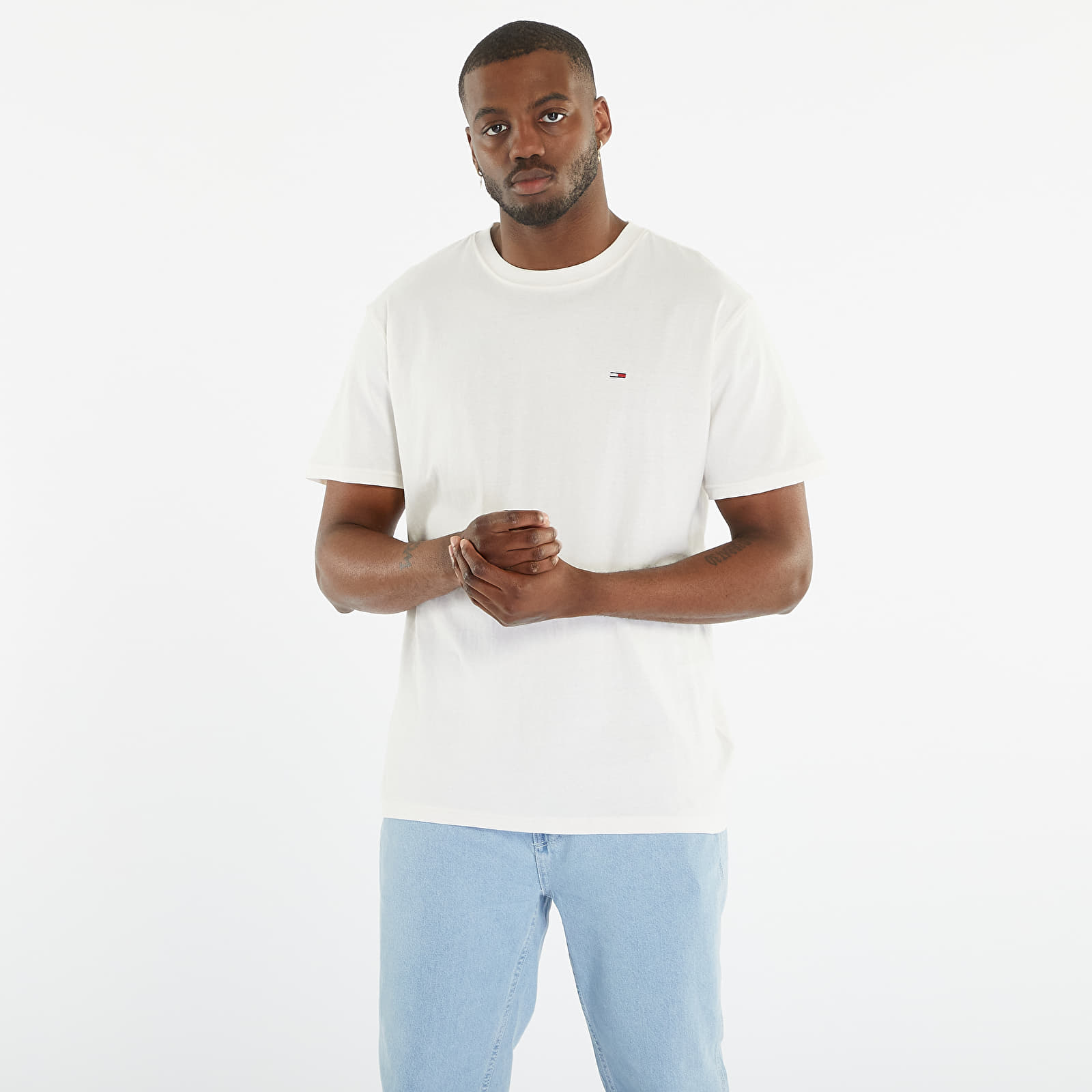 T-shirts Tommy Jeans Classic Solid T-Shirt White