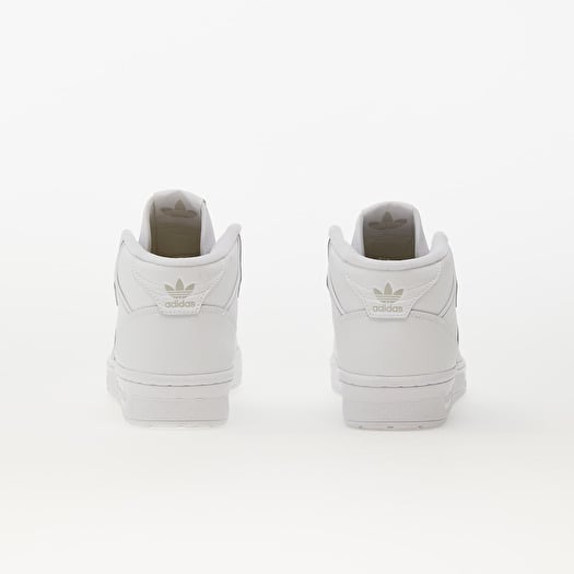 White adidas mid tops on sale
