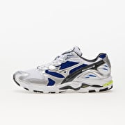 Mizuno Wave Rider 10 White/ Silver/ Surf the Web