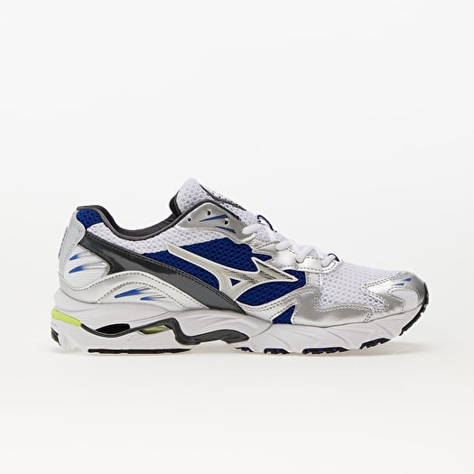 Men s shoes Mizuno Wave Rider 10 White Silver Surf the Web Footshop
