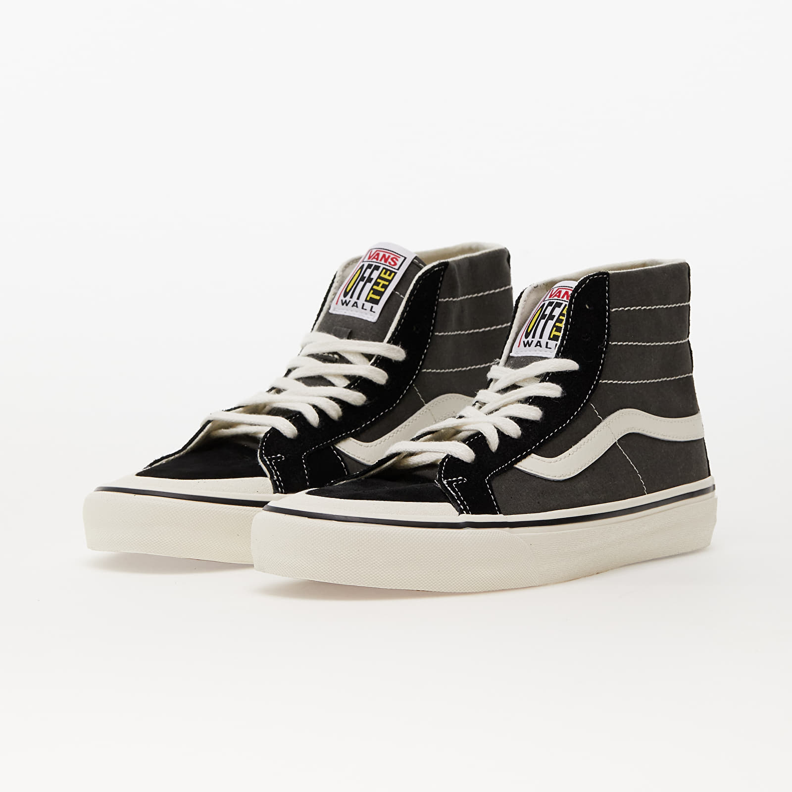 Men s shoes Vans SK8 Hi 138 Decon VR3 S SL Salt Wash Black Marshmallow Footshop