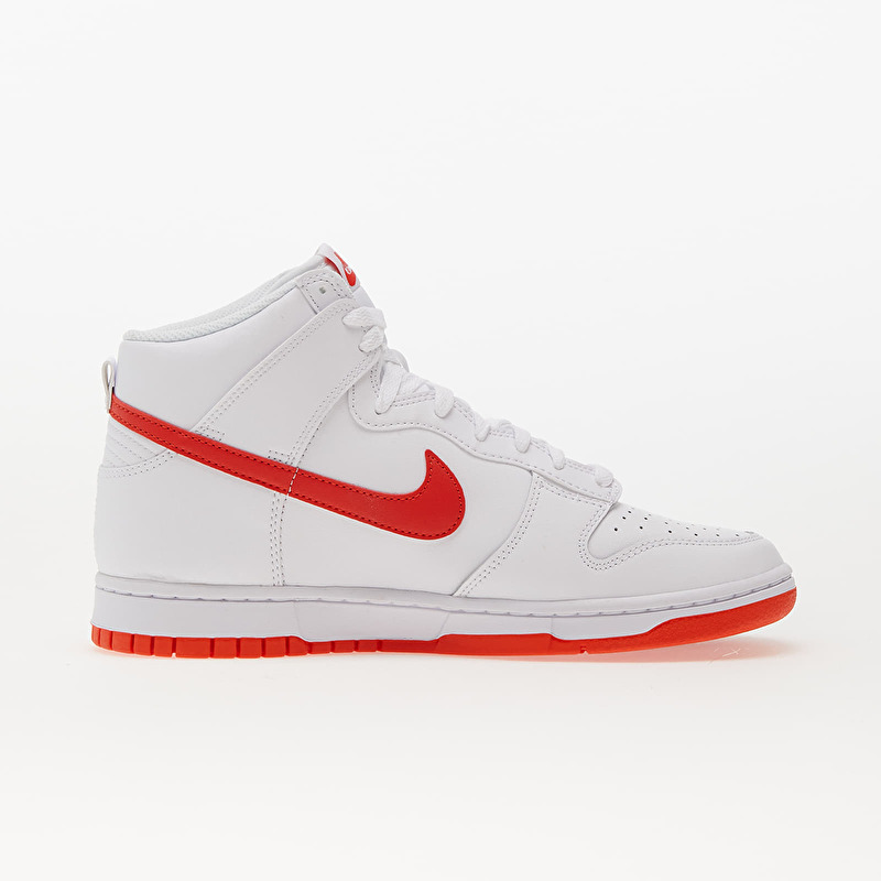 Nike Dunk High Retro White/ Picante Red-White-Picante Red | Footshop