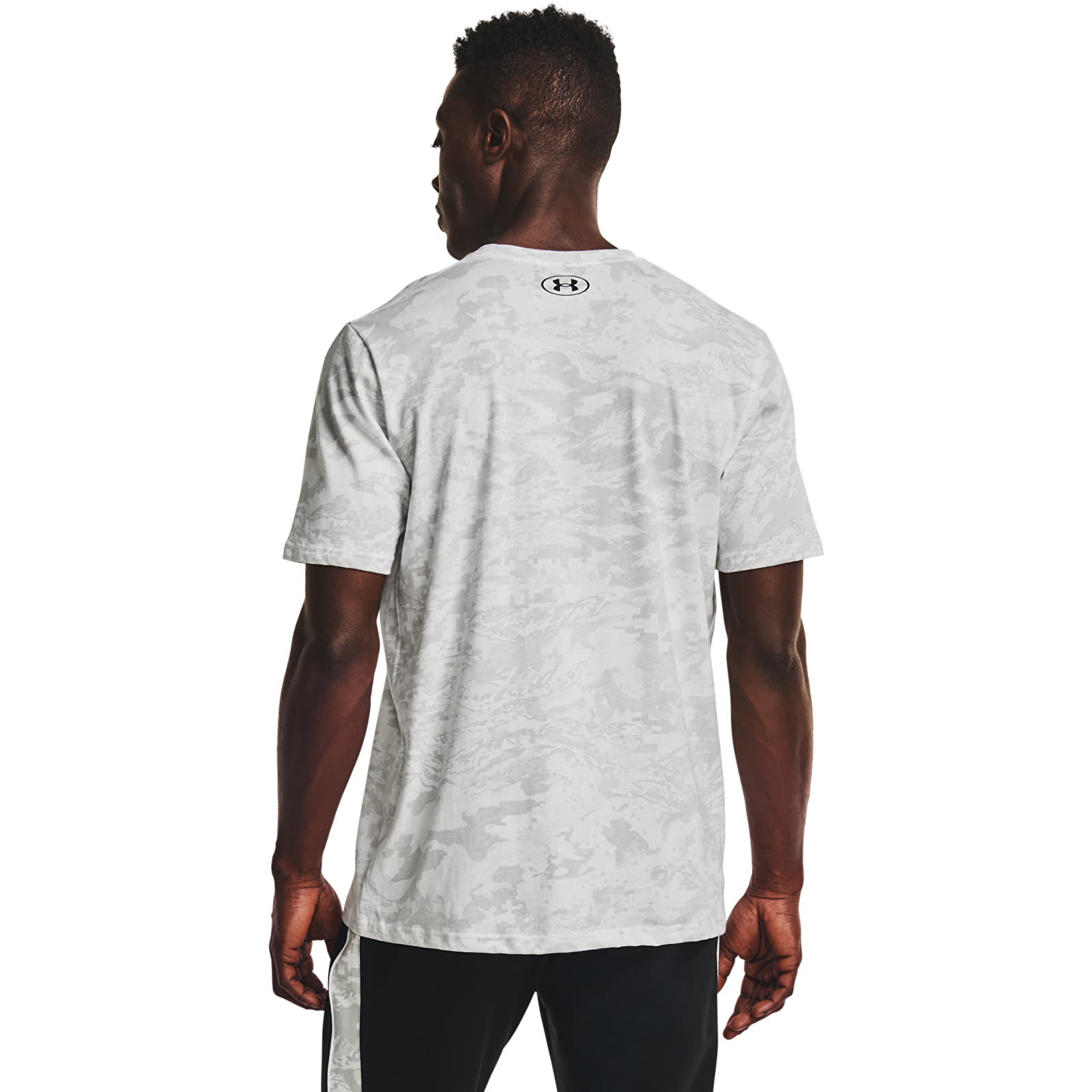 T-shirts Under Armour Abc Camo SS White/ Mod Gray