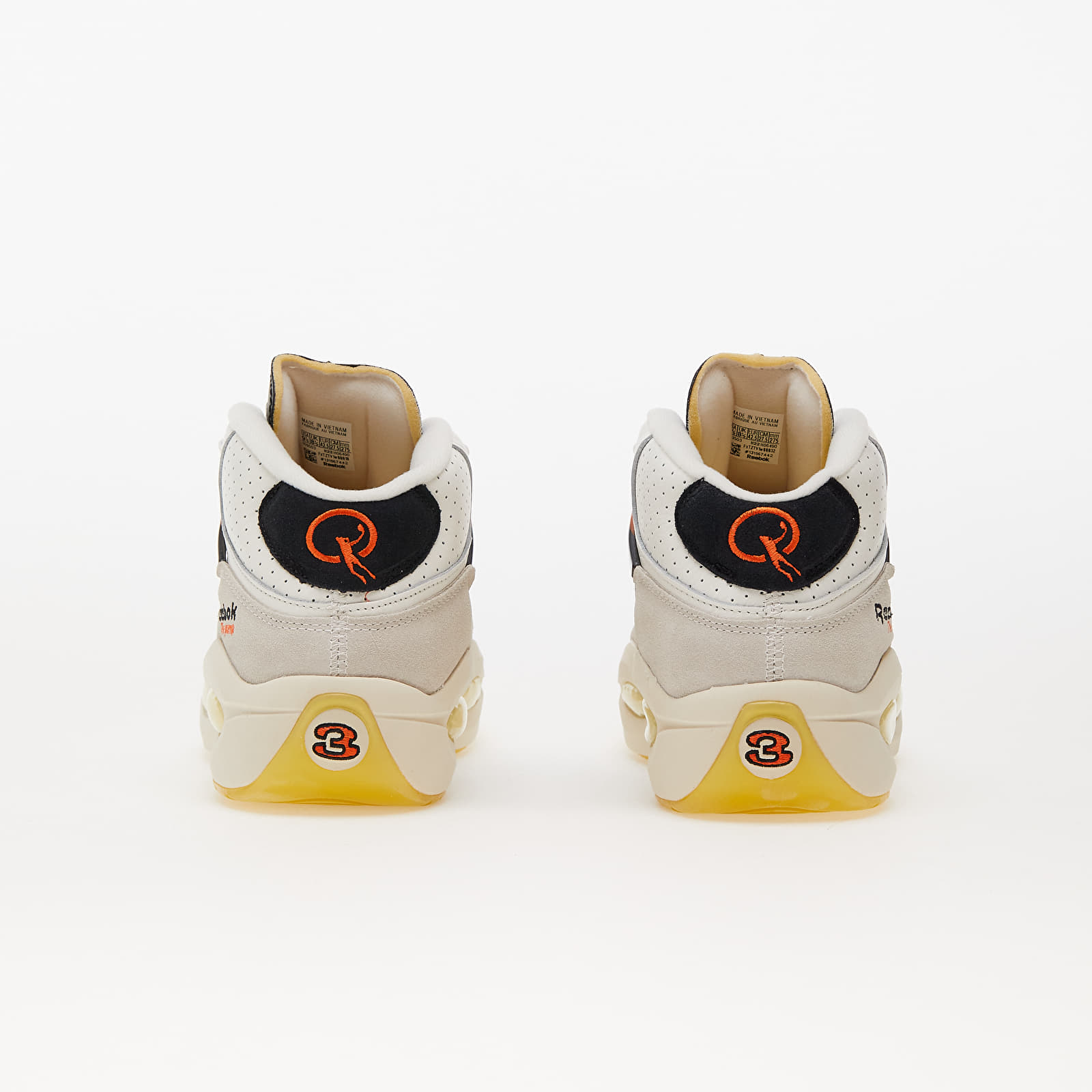 Reebok question mid hombre marron hot sale