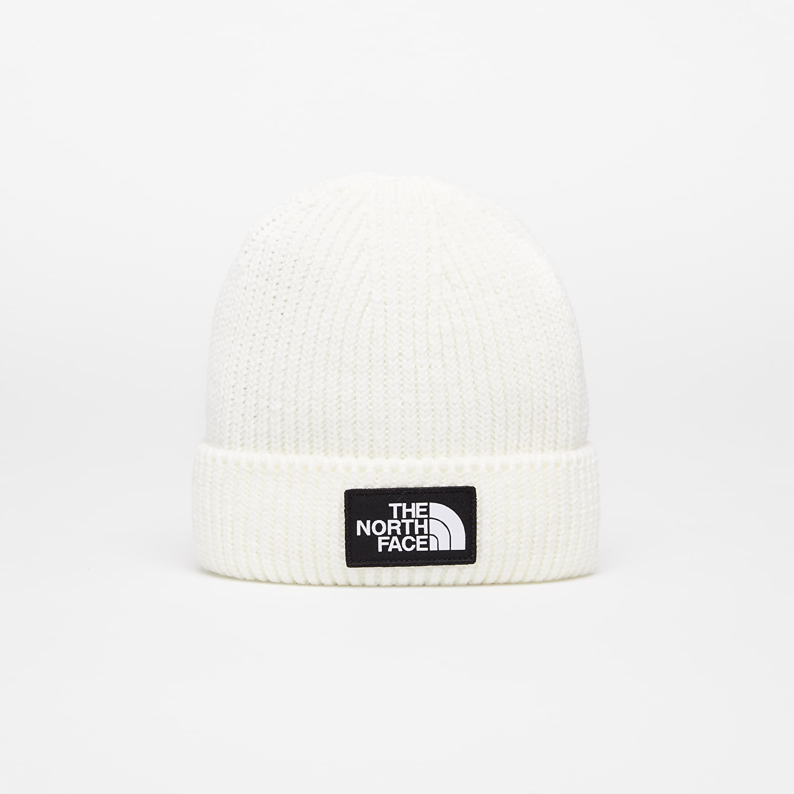 Czapki The North Face Tnf Logo Box Cuffed Beanie Gardenia White