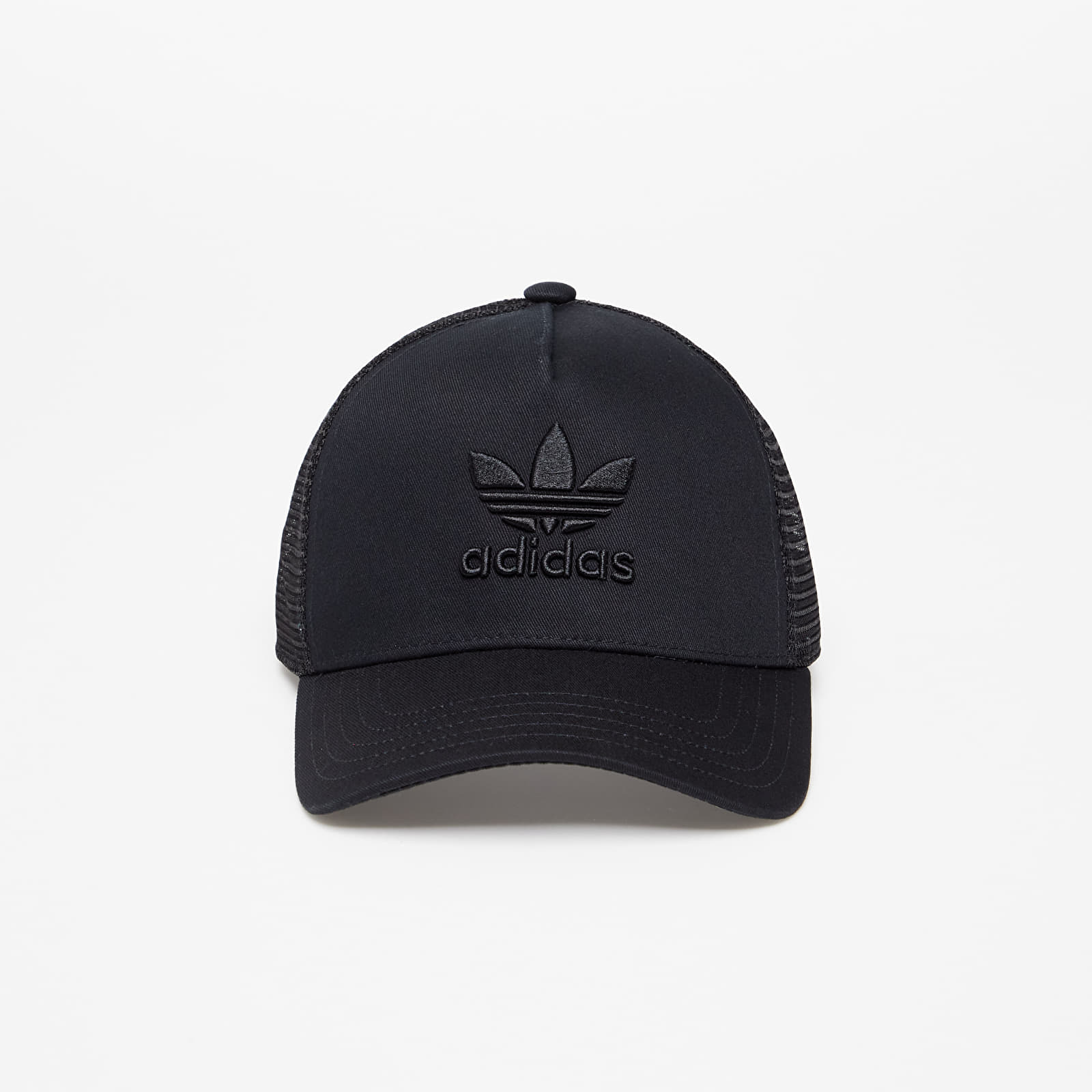 adidas Originals Trefoil Trucker Hat Black